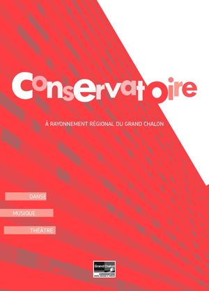 Plaquette Conservatoire du Grand Chalon