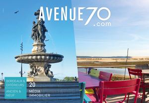 Carnet n°20 Avenue 70 Bordeaux - Média Immobilier
