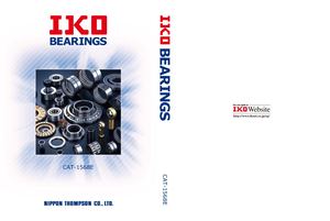 IKO Needle Roller Bearing Series General CAT 1568E