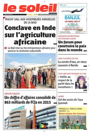 Edition Du 23 Mai 2017