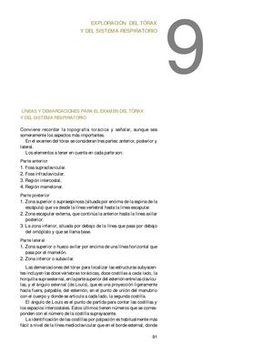 Exploracion De Torax Y Aparato Respiratorio