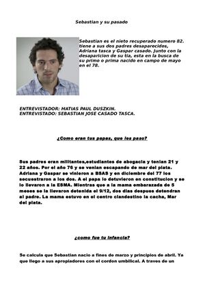 Entrevista Sebastian casado tasca