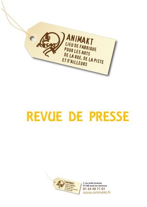 Revue De Presse 2013-2014