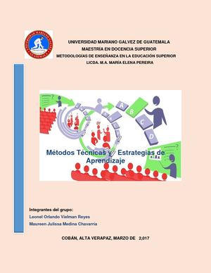 Metodos,tecnicas Y Estrategias De Enseñanza Aprendizaje