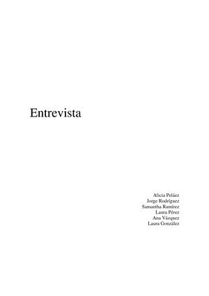 La Entrevista
