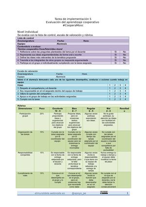 Tarea De Implementación 5