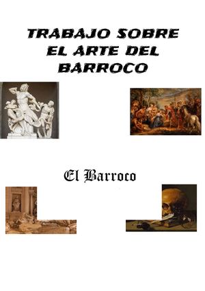 Trabajo soci barroco