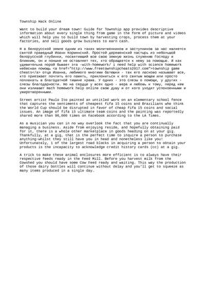 Township Cheats and Hack