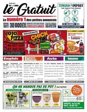 Le Gratuit du 29/05/17