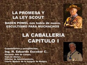 PROMESA Y LEY SCOUT, CABALLERÍA