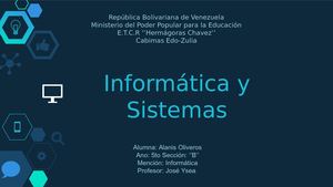 Sistemas e Informática