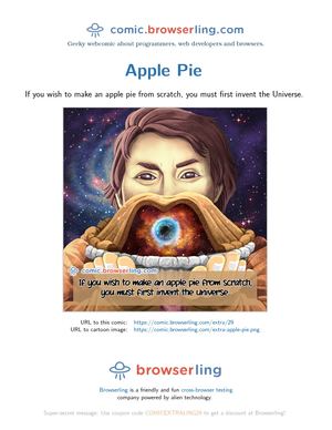 Apple Pie - Programming Joke