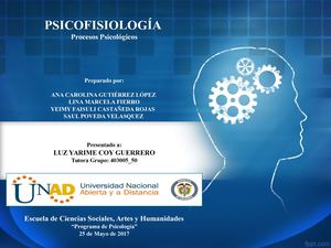 Psicofisiología de los Procesos Psicológicos