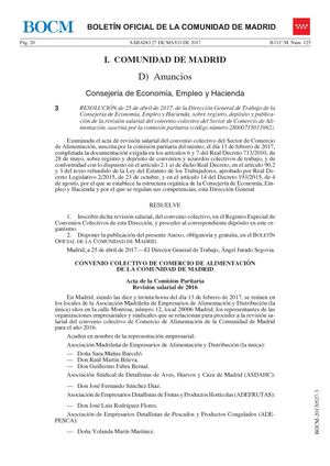 Bocm 20170527 3 Comercio Alimentacion Subida 2017