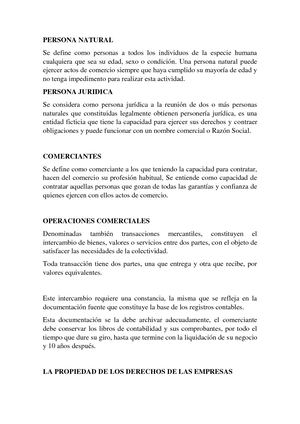 Persona Natural