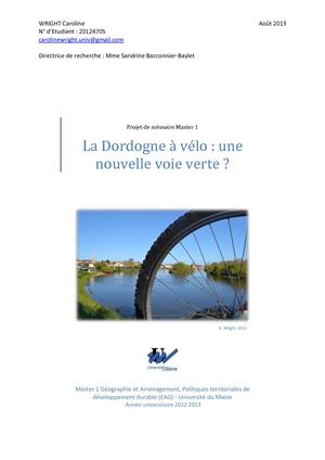 La Dordogne à Vélo : une nouvelle voie verte ?