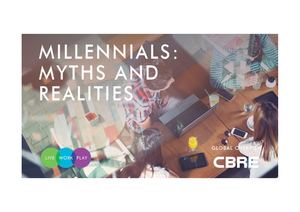 Enquête sur les millenials par CBRE