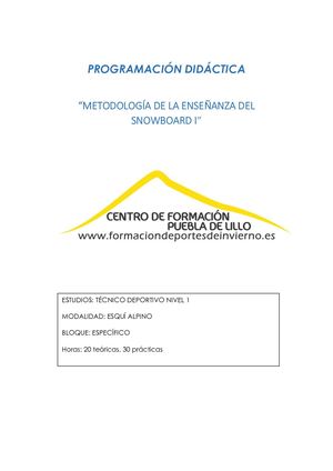 PD METODOLOGÍA SNOW