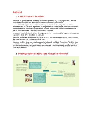 QUE ES MINDOMO?