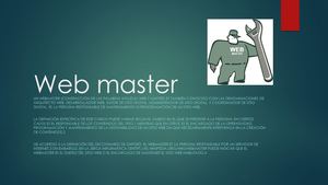 Web Master