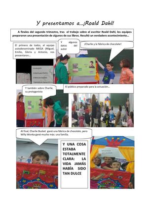 6trabajos En Grupo Roald Dahl