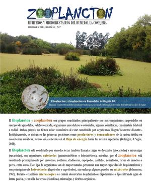 Crustaceos y Rotiferos Humedales Bogota Colombia 2016
