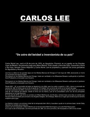 02Carlos Lee Biografia