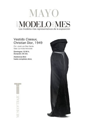 Vestido Ciseaux, Christian Dior, 1949