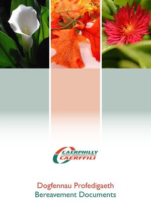 Caerphilly Bereavement Wallet