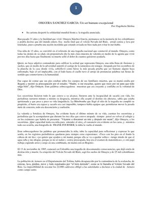 Omaira Sanchez Garcia