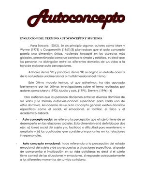 autoestima y éxito