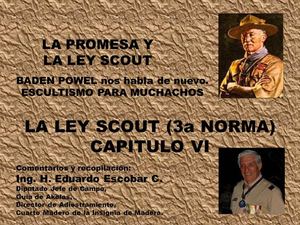 PROMESA Y LEY SCOUT. 3a Norma