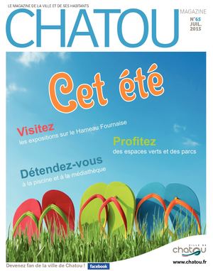 CHATOU MAGAZINE DU MOIS DE JUILLET ET D'AOÛT 2015