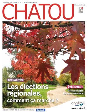 CHATOU MAGAZINE DU MOIS DE NOVEMBRE 2015