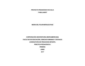 Proyecto Pedagógico