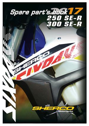MICROFICHE SHERCO 6DAYS - 250:300 SER