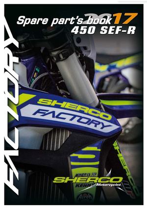 MICROFICHE SHERCO FACTORY 2017- 450 SEFR