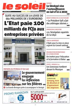 EDITION DU 2 JUIN 2017