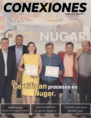 Revista Conexiones Grupo Nugar Numero 22 Junio 2017
