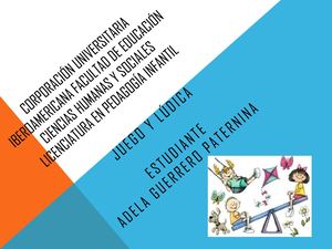 Juegos de La Infancia el ayer y hoy