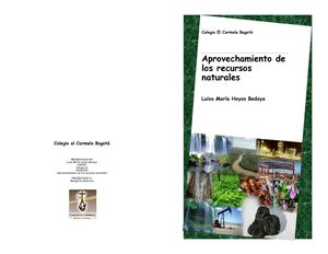 Aprovechamiento De Recursos Naturales