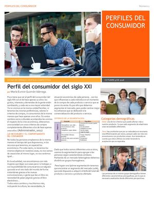 Perfiles Del Consumidor Compilación