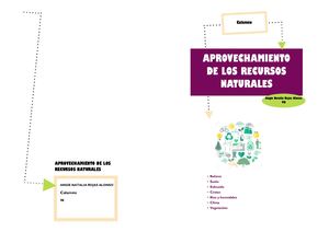Aprovechamiento de los recursos naturales