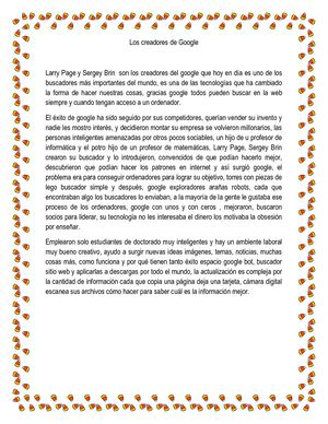 Los Creadores De Google