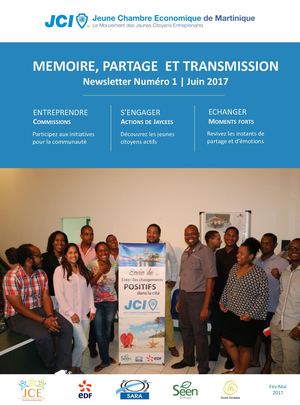 Jce Martinique Newsletter #1 Juin 2017