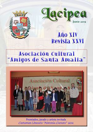 Lacipea junio 2014 - Revista de la Asociación cultural Santa Amalia