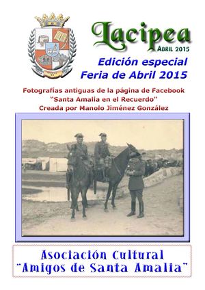 Lacipea, Especial Feria 2015 - Revista de Santa Amalia