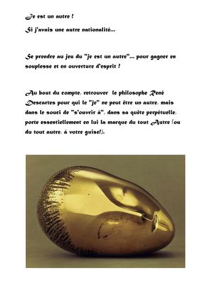 Si je devais avoir une autre nationalité...