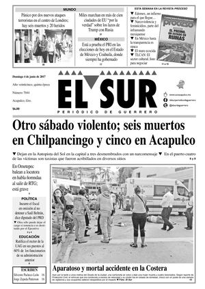 El Sur Domingo 04062017