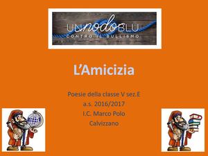 L' Amicizia Classe 5 E